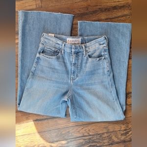 Frank & Eileen High Rise Wide Leg/Flare Crop size 29